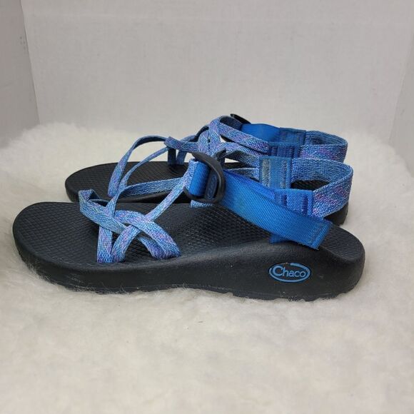 Chaco Sports Classic ZX1 Braid Blue Water Beach Sandals Womens Size 6 - Picture 3 of 10